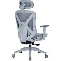 Крісло офісне Officepro Atlas OC630G-DG-DG Gray/Dark Gray (OC630-G-DG-DG) - мініатюра 4