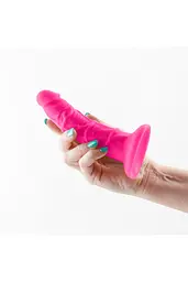Фалоімітатор Colours Dual Density 5 Inch 15.8 см рожевий - мініатюра 2