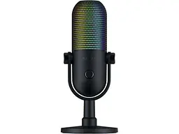 Мікрофон для ПК/ для стрімінгу, подкастів Razer Seiren V3 Chroma Black (RZ19-05060100-R3M1) - мініатюра 2