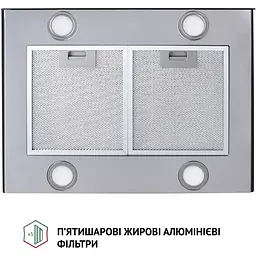 Витяжка Perfelli CGS 9632 I 1000 LED - мініатюра 6