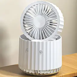 Портативний вентилятор Epik Rapid Cooling 3in1 White [137273] - мініатюра 3