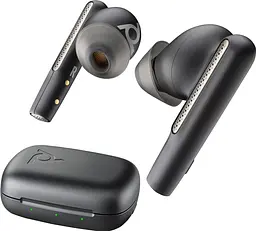 Навушники Poly TWS Voyager Free 60 + BT700A + BCHC з мікрофоном чорні
