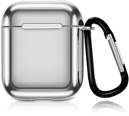 Кейс TOTO Electroplate TPU Cover Case AirPods Silver