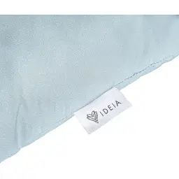 Подушка декоративна Ideia Rain з вишивкою м'ятний 50х50 см (8-32196) - мініатюра 3