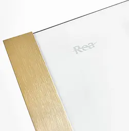 Душова кабіна Rea Montana 90x100 brashed gold KPL-K2508, Золотий, Універсальна, прозорий, золотий - мініатюра 6