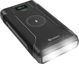 УМБ Sandberg 76800mAh Survivor DC91W PD100W,2xUSB-С+USB-A18W,Cigar Lighter120W,QI-15W,PowerThru - мініатюра 4
