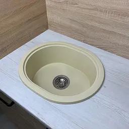 Кухонна мийка Adamant Circum 500x425x180 Бежевий ivory 626223 - мініатюра 3