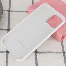 Чохол Silicone Case AA для Apple iPhone 11 Pro Max 6.5" Білий / White - мініатюра 3