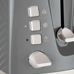 Тостер Russell Hobbs 26392-56 Groove сірий - мініатюра 4