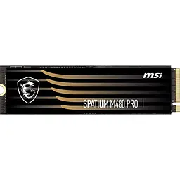 Накопичувач SSD MSI m.2 NVMe 1TB Spatium M480 Pro (S78-440L1G0-P83)