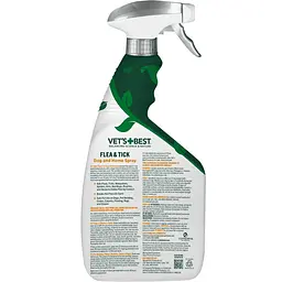 Протипаразитарний спрей для собак та будинку Vet's Best Flea&Tick Dog and Home Spray Cotton Spice Scent 945 мл vb00138 - мініатюра 2