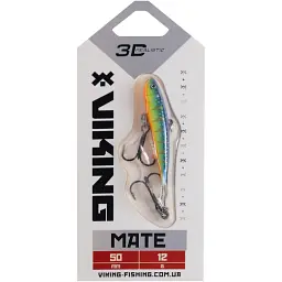 Балансир Viking Fishing Mate Ice Jig 50mm 12g #21 Kingfisher Green - мініатюра 2