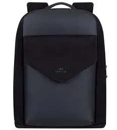 Рюкзак для ноутбука Rivacase 14" 8524 Cardiff, Black (8524Black) - мініатюра 2