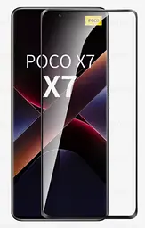 Захисне скло DK для Xiaomi Poco X7 3D Full Glue 017731 black - мініатюра 2