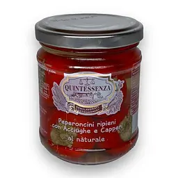 Перець чері Quintessenza Paperoncini ripieni con Acciughe e Capperi 180 г
