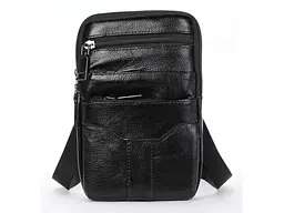 Сумка поясная кожаная Vintage 11.5х18.5х4 см sum0015061 - миниатюра 7