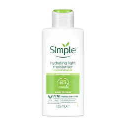 Крем для обличчя Simple Hydrating Light Moisturiser Kind to Skin Легкий зволожуючий 125 мл (5011451103931)