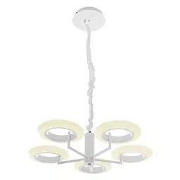 Світильник стельовий Brille підвісний світлодіодний для спальні BL-481S/60W LED WH - мініатюра 5