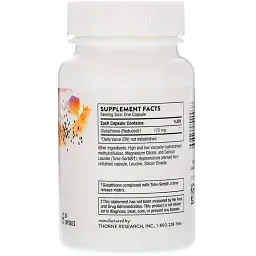 Глутатіон Thorne Research Glutathione-SR 60 капсул - мініатюра 2