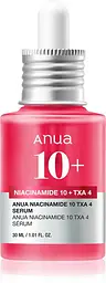 Освітлювальна сироватка з ніацинамідом 30 мл Anua Niacinamide 10% + TXA 4% Dark Spot Correcting Serum