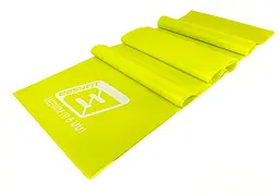 Стрічка латексна EasyFit 0.5 мм для пілатеса та йоги жовта (EF-1673-Y)