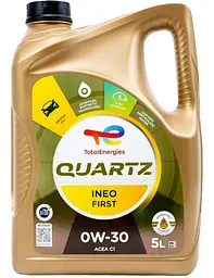 Моторна олива Total 0w-30 First Ineo Quartz 5 л (213833)