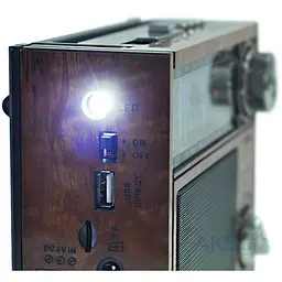 Радіоприймач багатофункціональний Golon RX-201 USB - мініатюра 4