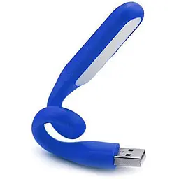 USB лампа для ноутбука, міні, блакитний