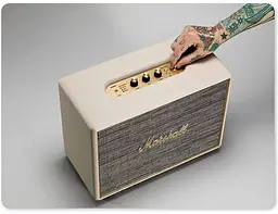 Портативна акустика Marshall Loudest Speaker Woburn III Bluetooth бездротова кремова - мініатюра 5