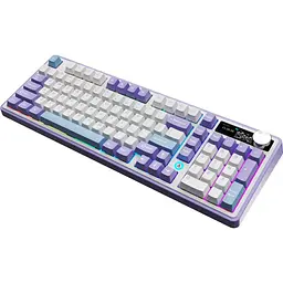 Клавіатура Ajazz AK980 Clear Sky Switch Purple [AK980-CS-PWB] [129519] - мініатюра 5