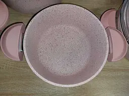 Набір посуду O.M.S. Collection 3002 Pink 9 предметів - мініатюра 5