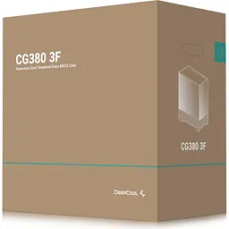 Корпус Deepcool CG380 3F Без БЖ Black (R-CG380-BKAGM3-G) - мініатюра 11
