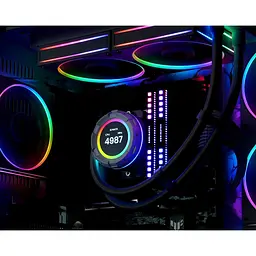 СВО ID-Cooling Space LCD SL240 White (SL240 WHITE) - мініатюра 8