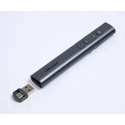 Презентер Vention PowerPoint Clicker with Red Laser Pointer Gray (KQIH0) - мініатюра 6