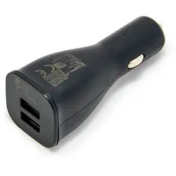 Зарядний в прикурювач 2 USB Fast charge AR61 15W USB зарядка в авто для телефону