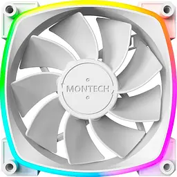 Вентилятор MONTECH 120MM RX120 PWM WHITE (RX120 PWM WHITE) - мініатюра 2