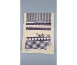 Пакети з вирубаною ручкою (20*30)"Fashion з кубиками бежевий (100 шт.)