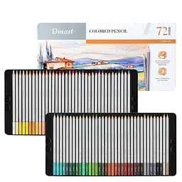 Олiвцi кольорові Deli EC300-72 Dmast 72 кольори