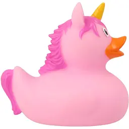 Іграшка для купання FunnyDucks Качка-єдиноріг, рожева (2042) - мініатюра 5