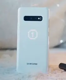 Чохол протиударний Official LED Cover EF-KG973CWEGRU для Samsung Galaxy S10 (6.1") White - мініатюра 3
