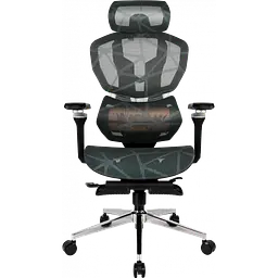 Геймерське крісло GT Racer X-7002 Black/Black/Green (Massage) - мініатюра 5
