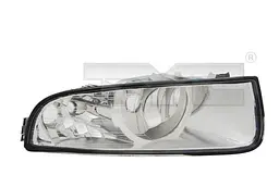 Протитуманна фара (ПТФ) права Skoda Superb II 08-15р TYC (19-11019-01-2)