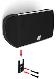 Акустическая колонка Hi-Fi DALI Fazon Micro Vokal Black High Gloss - мініатюра 3