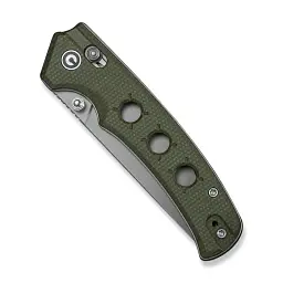 Ніж Civivi Noctis, Green Micarta, Stonewash (C24020C-3) - мініатюра 4