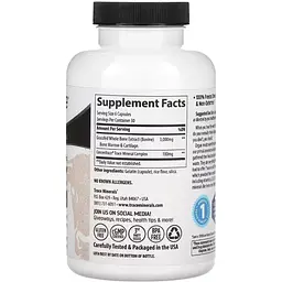 Зміцнення кісток Trace Minerals Grass-Fed Bone & Marrow 180 капсул - мініатюра 2
