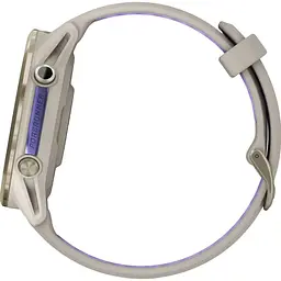 Смарт-годинник Garmin Forerunner 970 Soft Gold Titanium with French Gray Case and French Gray/Translucent Indigo Band (010-02969-12) [142389] - мініатюра 4