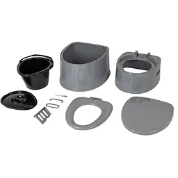 Біотуалет Bo-Camp Portable Toilet Comfort 7 Liters Grey (5502815) - мініатюра 10