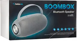 Портативна Bluetooth колонка Gelius Pro BoomBox GP-BS500 Grey - мініатюра 4