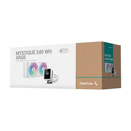 Система рідинного охолодження Deepcool Mystique 240 ARGB White (R-LX240-WHDSNMCP-G-1) - мініатюра 7