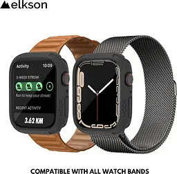 Чохол elkson для Apple Watch 45 мм бамперний чохол, Quattro 2.0 Series міцний чохол для Apple Watch та iWatch Series 9 8 7 - мініатюра 7